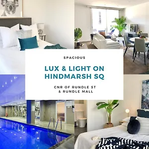 ★lux 2br On Hindmarsh Sq★ Adelaide